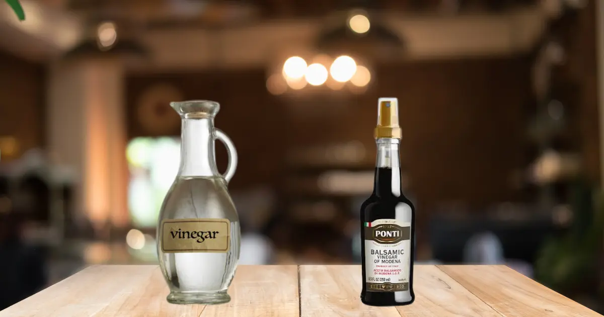 Traditional & Balsamic Vinegar Bottle