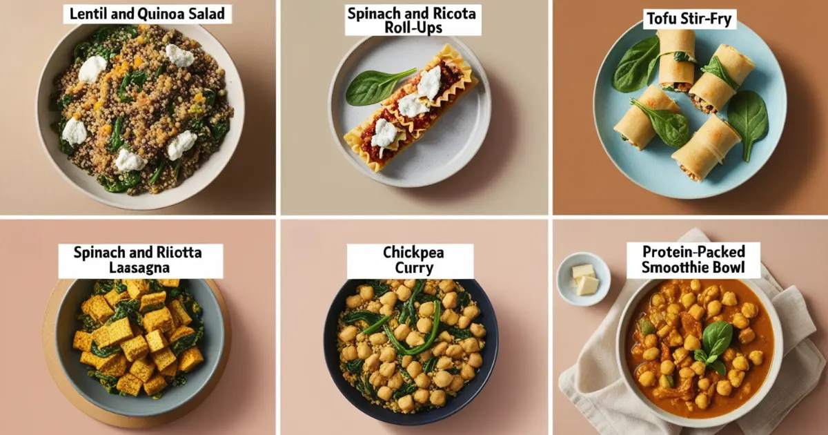 High Protein Vegetarian Meal Ideas