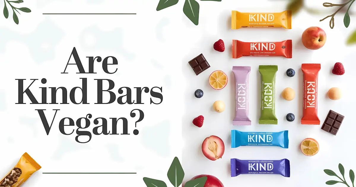 Are KIND Bars Vegan?